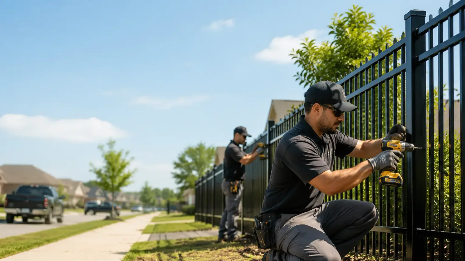 Metal Fence Installation in West Monroe, LA
